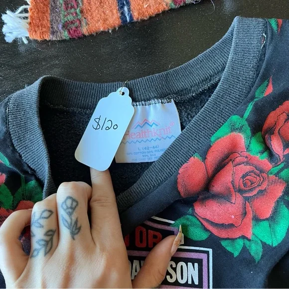 Harley Davidson fringe sweater - Picture 4 of 5